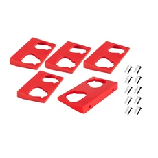 배터리 슬롯이있는 2PCS5PCS 벽 마운트 홀더 밀워키 M12 용 내구성 도크 내마모성, 02 5pcs