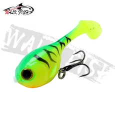 WALK FISH 소프트 루어 Balloonfish 60mm 9.7g 1pcs 모든 물고기를위한 후크가있는 Deraball 인공, 01 B 2
