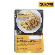 [노브랜드] 알리오올리오 스파게티소스 250g, 1개