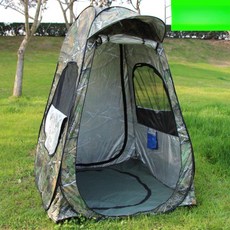 1인용 자동 낚시 방한 간편 방풍 텐트 설치, 기본 사용 인원, 카모플라주 이중층 소형
