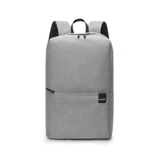 Elsso 修身迷你帆布後背包, 灰色