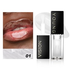 YOUNG VISION GLOW REFRESH LIP OIL 唇油 鏡面保濕豐盈液體唇釉, 01 透明, 1個