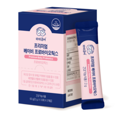 마미큐어 아기유산균 베이비 프로바이오틱스 돌 아이 유아, 1개, 60g