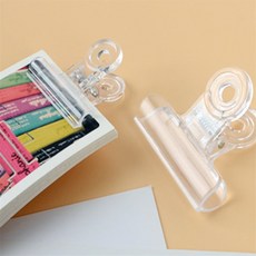 다조아몰 대형 투명 아크릴 서류 집게, 3호