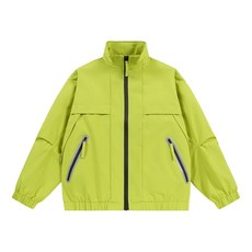 撞色立領工裝夾克 秋冬新款美式棒球外套