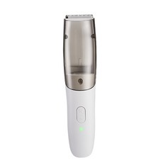 嬰兒理髮器低音自動吸發寶寶剃頭髮專用家用電推子剃髮神器, YK-8009白色:1個