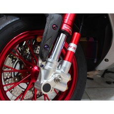 MPS UF2 UF-2 前叉防塵蓋 防塵塞 防水塞 防摔球 防倒球 填補空洞 美化前叉 提升質感 塑膠材質, 1個