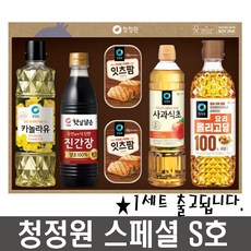 청정원 스페셜 S호 선물세트 x 4개 (한박스) (쇼핑백 포함), 1세트