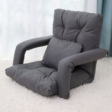 소르베어 수유의자 암체어 1인용 쇼파 독서 휴식, 1개, 추천 숏 5단 다크 그레이 테크 패브릭