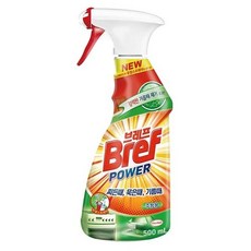 브레프 파워 스프레이 500ml 주방용 청소 500ml 세제 스프레이 용솔 파워 브레프 아이디어 dew+188JB