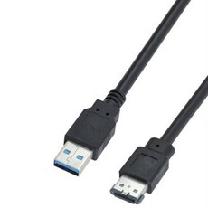 B49CUSB 3.0 어댑터에 대한 ESATA DC 5V 전원을 USB3.0-HDD/SSD/ODD 변환기 케이블 1M, 1개