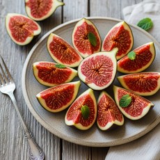 [산지직송] 풍미 가득 달콤한 무농약 프리미엄 무화과, 1개, 무농약 산지직송 무화과 2kg