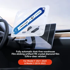 Tesla Model 3 Y 2021-2025 용 YZ 강화 유리 스크린 프로텍터 센터 컨트롤 액세서리 무광택 눈부심 방지 HD, 01 빠른  Mainland, 13 M3 Y2021-2023