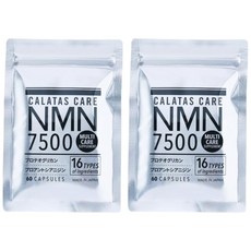칼라타스 케어 NMN 7500mg 영양제 고순도 99.5% 배합 30일분, 2개, 60정
