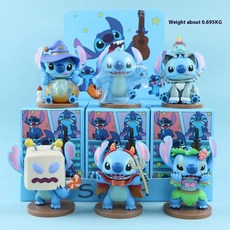 블라인드 박스 겨울 이야기 핸드메이드 인터스텔라 돌 트위스트 에그 머신 장식품, 02 6pcs blind box, 1개