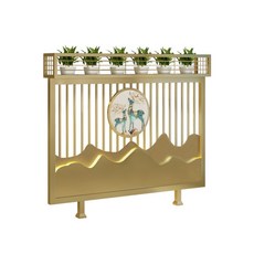 簡約鐵藝矮隔斷餐廳卡座圍欄墻火鍋飯店過道屏風 LKKY, 款式1 每平方