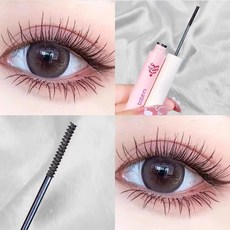 bobeiini FLARING SLENDER MASCARA 睫毛膏 捲翹定型 自然 不暈染 防水, 1個, 01#黑色, 黑色