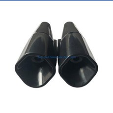 LED전구 P9FD 2pcs 동 휘파람 Repeller 경고 사슴 초음파 휘파람 소리 경보, [02] Black, [02] Black