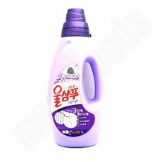 겨울옷세탁 니트관리 대용량 중성세제 옷감보호 울샴프 니트세탁 액체세제 1kg, 애경 울샴푸1kg 퍼플라일락용기