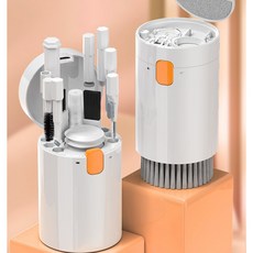 레모릭스 에어팟 이어폰 카메라 키보드 다용도 클리너 청소키트, 화이트, 1개