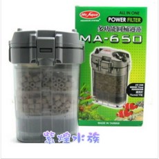 Mr. Aqua MA-650 多功能圓桶過濾器, 詳見包裝