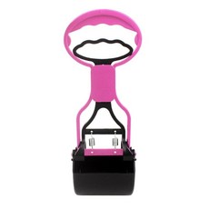 애완동물 쓰레기 수거기 편리한 강아지 똥 개 똥 스쿠퍼 이지그랩, Pink