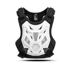 바이크 오토바이안전장비 갑옷 조끼 기어 가슴 보호대, 검정색과 흰색