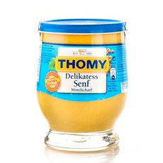 Thomy 토미 머스타드 소스 중간 매운맛 250ml, 1개