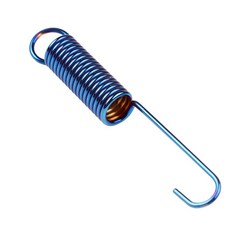 삼각대 스탠드 모토 스프링 킥 오프로드 리턴 스틸 오토바이 사이드 범용 킥스탠드 스테인레스 스쿠터, [01] Blue