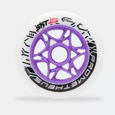 인라인 롤러 스케이트 휠 바퀴 83a 90mm 100mm 110mm 트랙 실내 경주 용, 1개, B. 100mm 8개