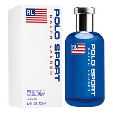 폴로랄프로렌 스포츠 오 드 뚜왈렛, 125ml, 1개