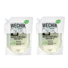 위칙 멀티플 주방세제 리필, 2개, 1L