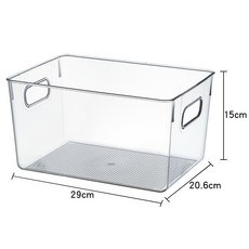 DFMEI 冰箱收納盒雞蛋餃子食物保鮮盒冷凍儲物盒水果飲料廚房收納盒抽屜, 1個, CY-705大號