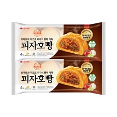 [빵공장 직송] 롯데베이커리 피자호빵 372g, 2개