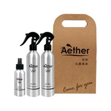 【Aether依鈦】寵物抗菌噴霧禮盒組 新春禮盒 (100ml + 250ml + 250ml) - 各種毛孩適用，除臭除黴，保養皮膚毛髮, 1個, 有盒