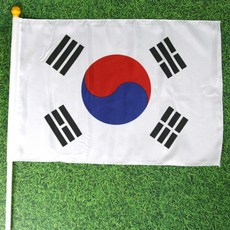 수기용 태극기 30x 45x 50cm/ 응원용 흔들이 깃발, 1개, 수기용 태극기(30x45x50)
