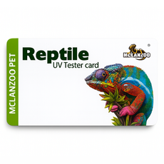 맥클란주 UVB 테스터 카드 파충류 램프 자외선 수명 측정 테스트