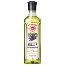 해표 포도씨유, 500ml, 15개