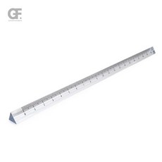 굿포머스 20cm 투명 삼각자 측정자