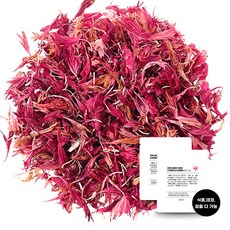 레드콘플라워 0.7g 2개 식용 데코꽃 침출모두 가능 수레국화꽃차, 1.4g, 1개, 1개입