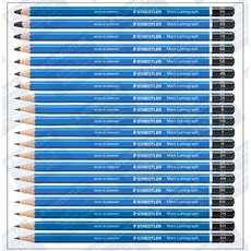 施德樓 STAEDTLER 頂級藍桿繪圖鉛筆 MS100, 9B, 1個, 9B