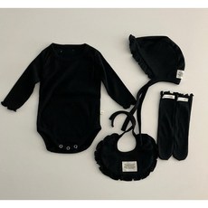 블랙 빕/보넷/삭스 BD