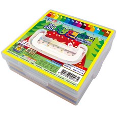 종이나라 양면색종이 500매 30색 케이스 보관함 케이스색종이, 500개