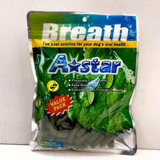 四寶的店 【】 潔牙骨 潔牙棒 狗零食, 多效雙刷頭 SS號 240g/包, 1個, 240ml, A-star Bones