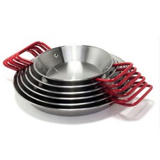 키친아트 스테인리스 플레이팅접시 6종세트, 18cm+20cm+22cm+24cm+26cm+28cm, 1개