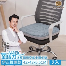 日本旭川冬夏兩用空氣支撐坐墊 紓壓支撐美臀減壓(伊正推薦升級限量版)