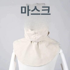 농약 모자 보호 안면 방제 가드 내산성 눈보호 살포, 사각 프레임 화이트, 1개