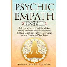 (英文圖書)Psychic Empath: 5 BOOKS IN 1 Reiki for Beginners Kundalini Chakra Healing Bud... 平裝版, Lulu.com, 英文
