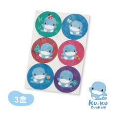 酷咕鴨 尤加利高效驅蚊貼片(12枚) X 3盒, 1個