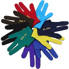 (몽땅컴퍼니 당구재료) 코리아 당구장갑 _ 개인 당구 용품 재료, 빨강, 1개